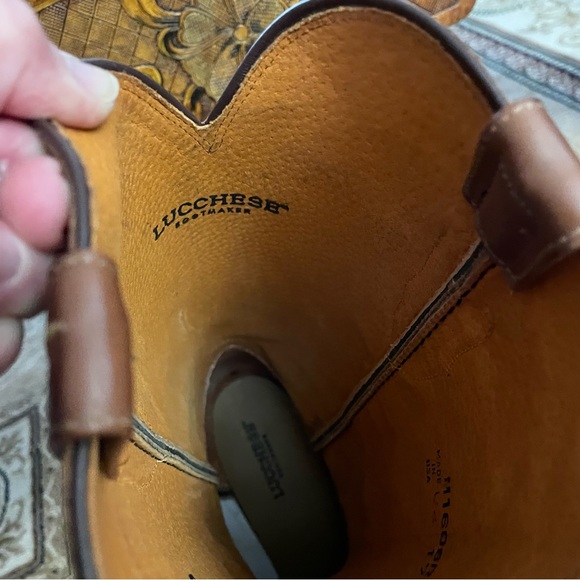 SOLD - NEW!!!  Lucchese Ostrich Boots - Men’s 8.5 - Picture 8 of 11